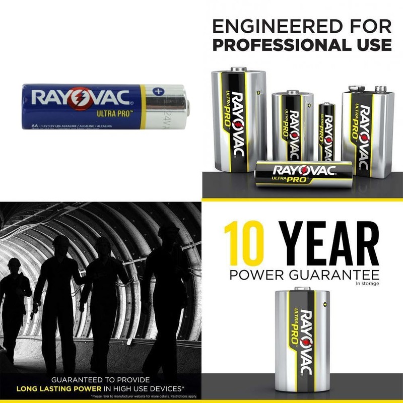 Rayovac Alkaline Battery Size Aaa - 96 count/case