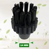 3 x Round Cleaning Brush for Polti Vaporetto Vaporeta Household