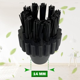 3 x Round Cleaning Brush for Polti Vaporetto Vaporeta Household Cleaning ONIX TECH