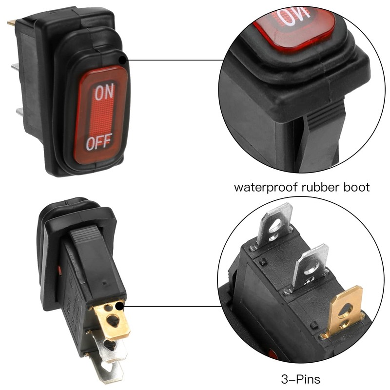 GREHUA On Off Power Switch for Razor Electric Scooter E300