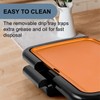 OVENTE Electric Griddle with 16 x 10 Inch Flat Non-Stick