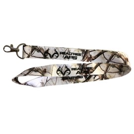 R and R Imports Camo APS Snow Pattern Hunting Keychain Lanyard