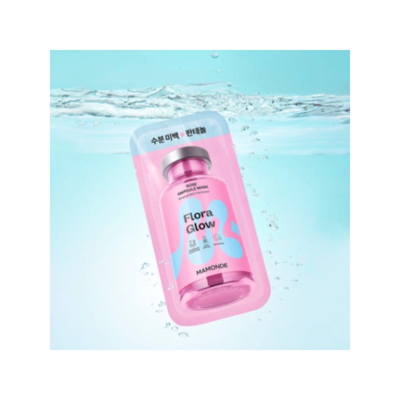 Mamonde 마몽드 플로라글로우 로즈 앰플 마스크팩 추천 10매 Mamonde Floraglow