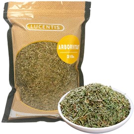 Dried Platycladus Orientalis Leaf, Ce Bai Ye, 侧柏叶 – Natural Herbal Ingredient – Chinese Arborvitae Leaf – Herbal Tea Ingredient – Traditional Botanical – 210g / 7.41oz