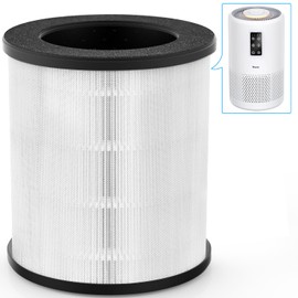 (1 PCS) Air Purifier B-D02U Replacement Filter, VEWIOR H13 True HEPA Air Cleaner Filter (Special for B-D02U Air Purifier)