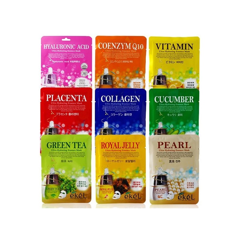 Ikel Ultra Hydrating Essence Mask 25ml (10 sheets) Collagen /