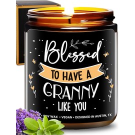 Granny Candle, Perfect Mother's Day Gifts for Granny from Grandson, Granny Birthday Gifts, Unique Granny Gifts, Best Granny Gift Ideas from Granddaughter, Thoughtful Christmas Gift for Granny