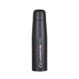 Lifeventure Double Walled Thermally Induced Vacuum Flask - Hot For Up To 8 Hours, Cold For 24 Hours - 700ml, Dark Grey