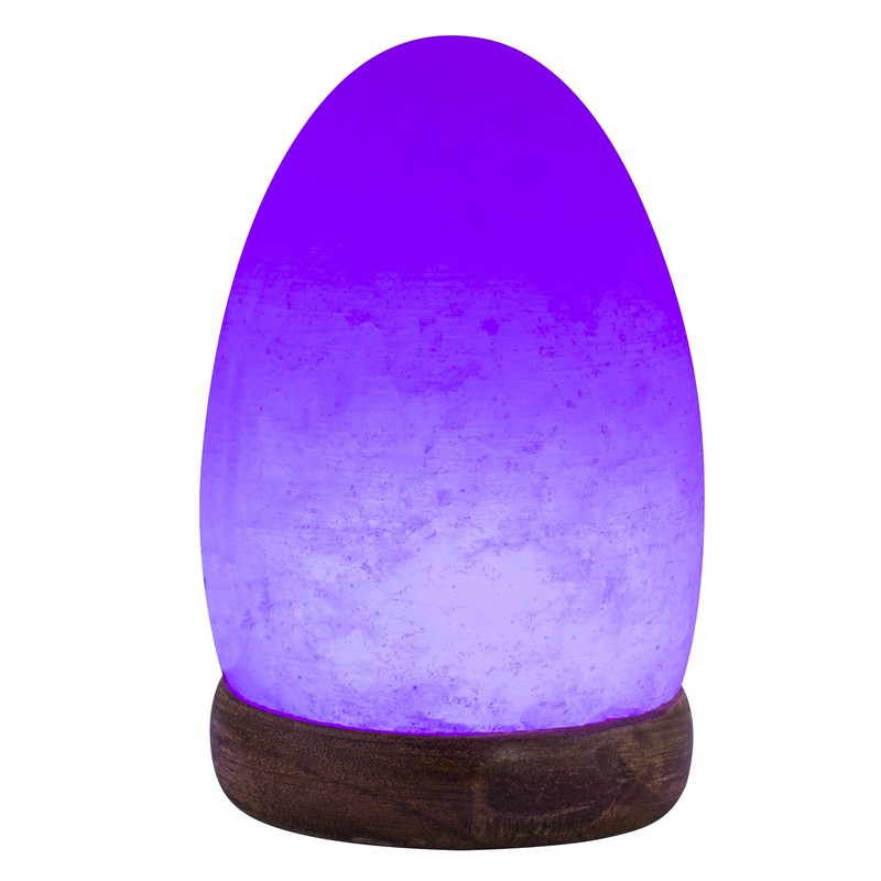 Rock Salt LAMP -USB - Mini Oval/Egg Shape