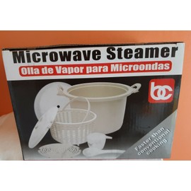 BENE CASA MICRIWAVE STEAMER.OLLA DE VAPOR PARA MICROONDAS