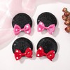 MAIROX Hair Clips for Girls, Hair Bows Girls, Pink Hair