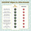 Cocopup Dog Teeth Cleaning Wipes Ear Nose Paws Fur Cleaner