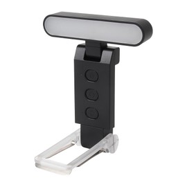Bsdgeclogy Book Light,USB Rechargeable Clip-On Reading Light,30 Adjustable Modes,Eye-Caring with Timer,Perfect for Book Lovers/Travel(Black)