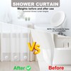 12 PCS Shower Curtain Weights, Magnetic Shower Curtain Weights, Shower