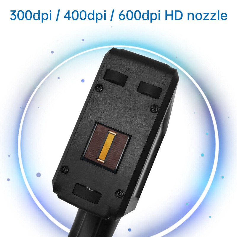 ToAuto Handheld Inkjet Printer For Clothes Metal Plastic Glass 360°