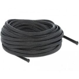 Delock Braided Sleeve Stretchy 10 m x 6 mm Black