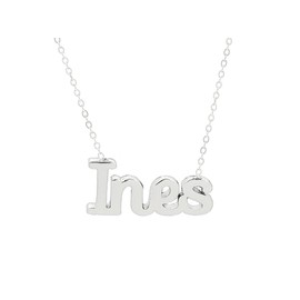 Damen-Halskette mit Namen, Edelstahl, mit Original-Geschenkbox, personalisierter Schmuck für Freunde, Brautpaar Only Faith, standard, Edelstahl, Nicht zutreffend.