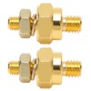 Battery Terminal Adapters, 2 Pcs Battery Terminal Adapters Brass Battery