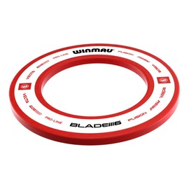 Winmau Dart Board Surround Ring - Pro Line 2.0 Red Dartboard Surround - Backboard Wall Protector