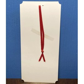 Oriental Trading VINTAGE Christian Christianity Christmas Tree Ornament, Metal Frame Cross 6” NOS