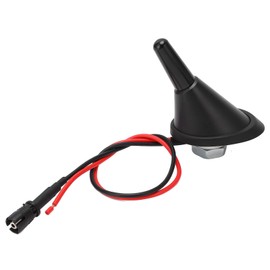 Car Radio Antenna, Car Roof Antenna Raku 2 Base with Amplifier Kit, Short Design, Universal Compact Design for Cars