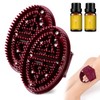 Meridian Brush 2 Pcs with Massage Oil Set Full Body