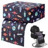 Threehoney Salon Booster Seat Children Leather Barber Chair Seat Cushion