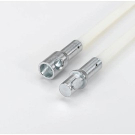 RoVac 60151 SuperFlex Button Lok Rod 1/2" X 3' for Chimney Cleaning