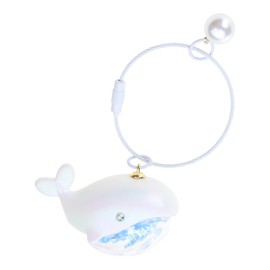 LUOFENG Whale Keychain,Whale Keychain,Sea Animal Keychain for Car Bag Keychain Personality Jewelry Valentines Day Gift