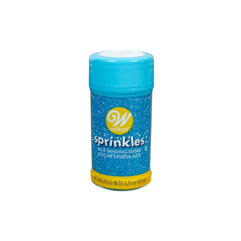 Wilton Blue Sprinkles Sugar, 3.25 Oz