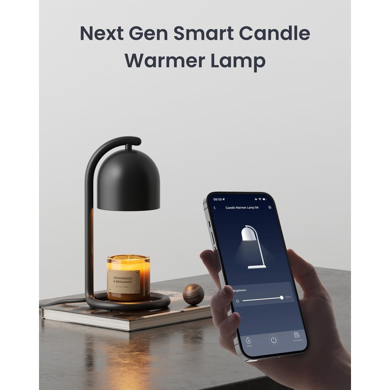 SwitchBot Smart Candle Warmer Lamp with Timer & Voice Control
