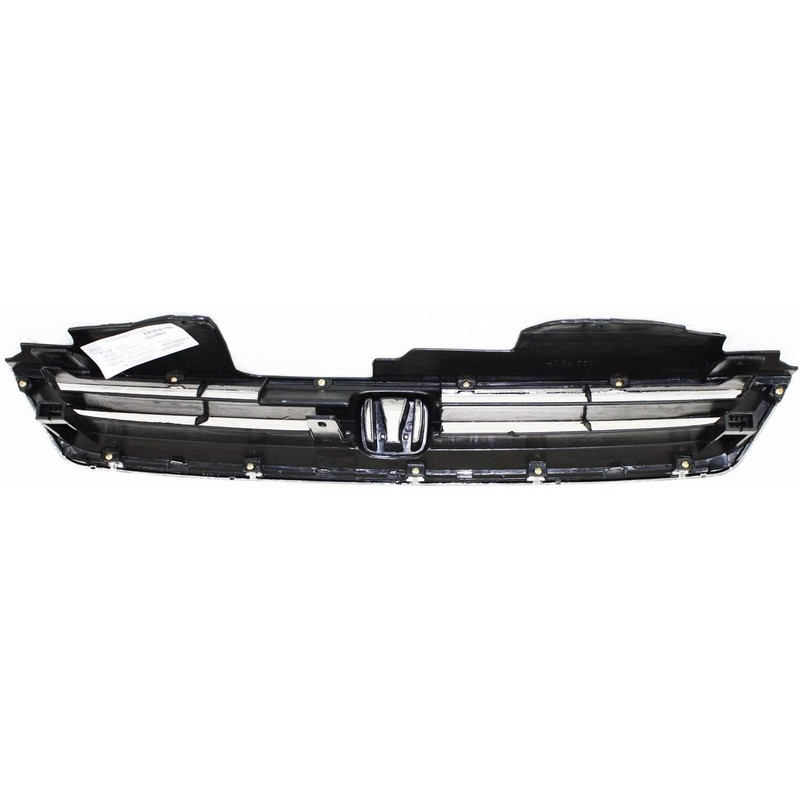 Garage-Pro Grille Compatible with 1996-1997 Honda Accord Chrome Shell/Textured Black