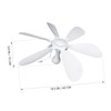 Mikinona 1Set Hanging Ceiling Fan Portable Outdoor Tent Fan with