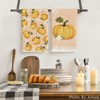 Artoid Mode Orange Pumpkin Fall Kitchen Towels Dish Towels, 18x26