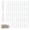 AZY 60pc Curtain Hooks Plastic Curtain Hooks Adjustable Design Durable