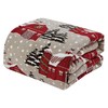 Velvet Touch Holiday Throw Fleece Blanket (50" x 60") -