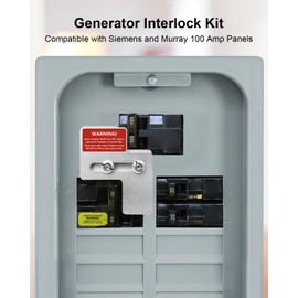 Generator Interlock Kit Compatible with Siemens Murray 100 Amp Panel Breaker Interlock Kit for Generator