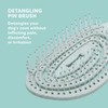 BioSilk for Pets Eco Friendly Detangling Pin Brush for Dogs,