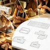 IJIJIJ 5Pcs Boxy Bag Making Templates for DIY Sewing Enthusiast