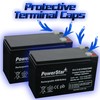 PowerStar-Razor Dirt Quad Batteries 21% More Run Time - 2