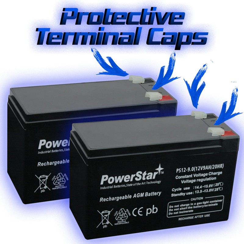 PowerStar-Razor Dirt Quad Batteries 21% More Run Time - 2