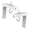 Ciieeo 1set Adjustable Shaped Wall Bracket for Projector Screens Multi-use