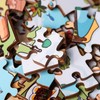 Terra Puzzles Middle East Map Wooden Jigsaw Puzzle 152 Piece,