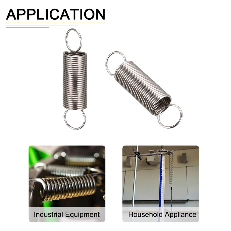 DTGN 0.5x6x25mm Extension Spring Extension Spring Compression Spring 20pcs for