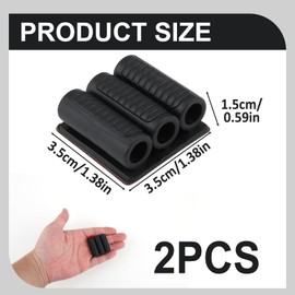 Drill Bit Holder Tool Holster, with High Strength Adhesive Drill add-on for Easy Carry up to Six Driver Bits on The Side of Your Power Drill or Driver for Home Improvement(2 Pack)