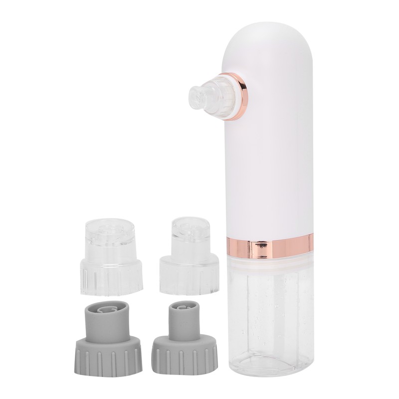 Small Bubble Pore Cleaner 4 Suction Head Electric Blackhead Removal