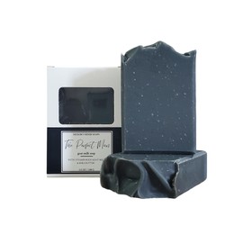 The Perfect Man Goat Milk Soap, 3 Bar Pack, Cold Processed, Natural Soap for Men, Soothing Handmade Soap with Activated Charcoal and Oatmeal