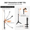 Brinno 3-in-1 Monopod, Phone Tripod, Clamp Mount with Phone Holder,