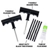 Slime 20500 Tyre Repair Reamer Plug Kit, Medium Heavy Duty