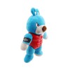 GiGwi I'm Hero TPR Armor Rabbit Plush Dog Toy with